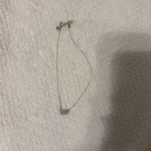 Kendra Scott Eliza Gold Necklace with glitter Stone